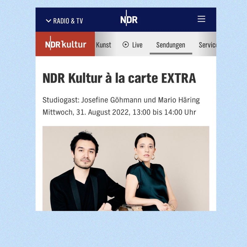 NDR Kultur à la carte EXTRA